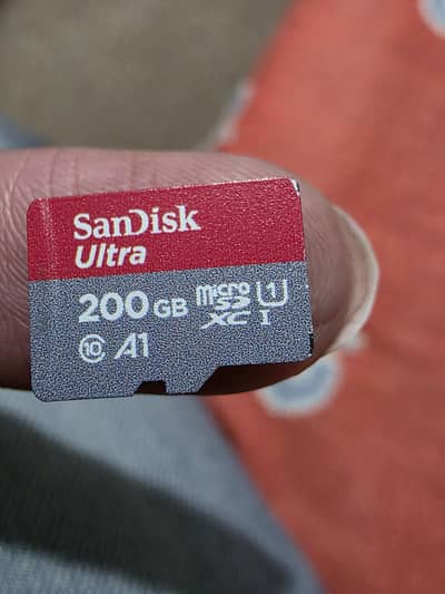 SanDisk Ultra 200GB microSDXC UHS-I memory card