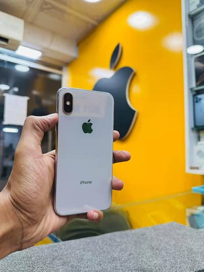 iPhone X 256 GB PTA approved full box for sale