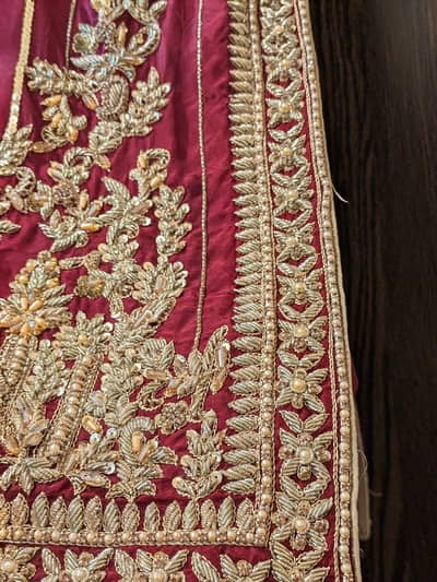 Wedding wear qameez trouser with dupatta