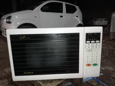 supra grill oven range microwave oven condition 9/10