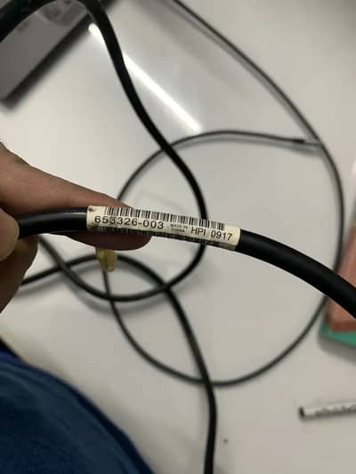 Hdmi cable HP 4k cable box pulled