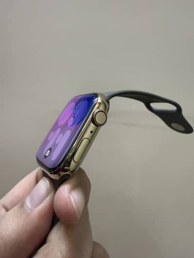 Apple Watche Series 9 Stainless Steel Gold 45MM