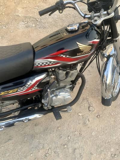 HONDA cg125 2024 model applied