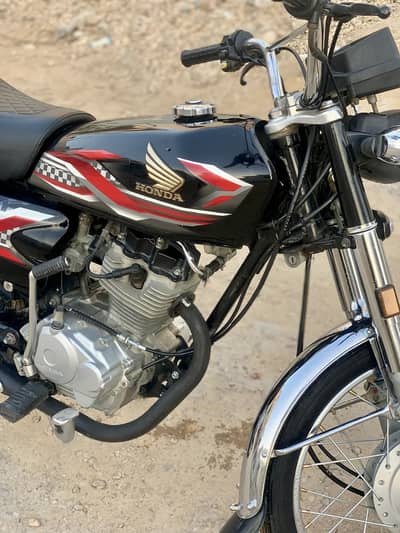 HONDA cg125 2024 model 90 serial applied