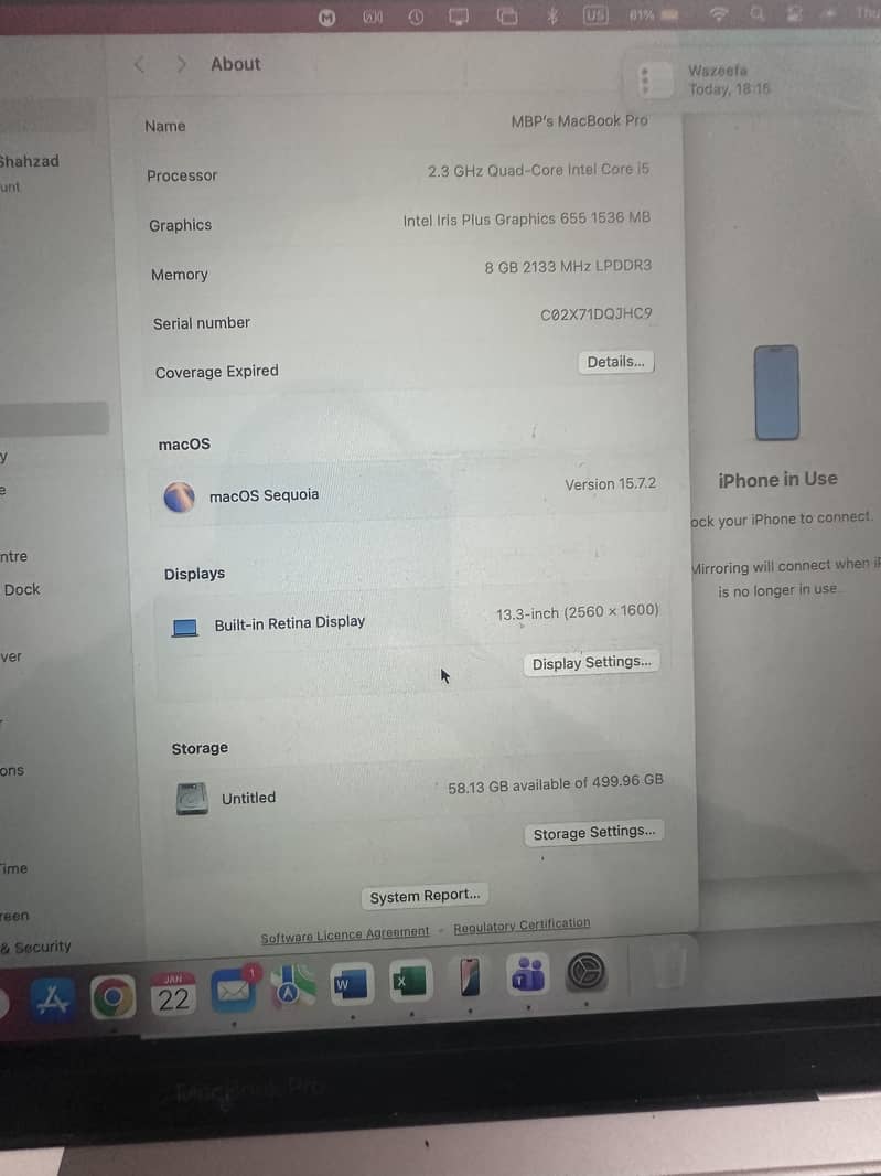 MacBook Pro 2018 0