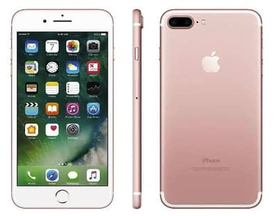 iPhone 7 plus Rose gold PTA approved 128 gb