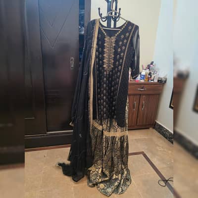 4 piece gharara fancy