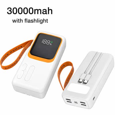 Moshuo 30000mAh Super Fast Charging Power Bank 100W