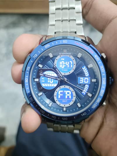 brand new watch 10 by 10 condition waterproof watch