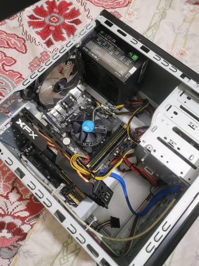 Gaming PC I5 4th amd Rx 590 xfx 8gb 16gb ram read add cpu