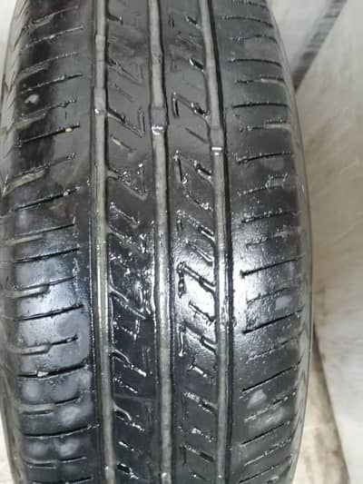 Tubeless tyre size 155/80/13 available for sale. 03319244484.