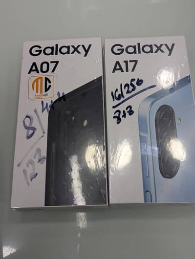 Samsung Galaxy A17 New Box Pack PTA Approved Best Price