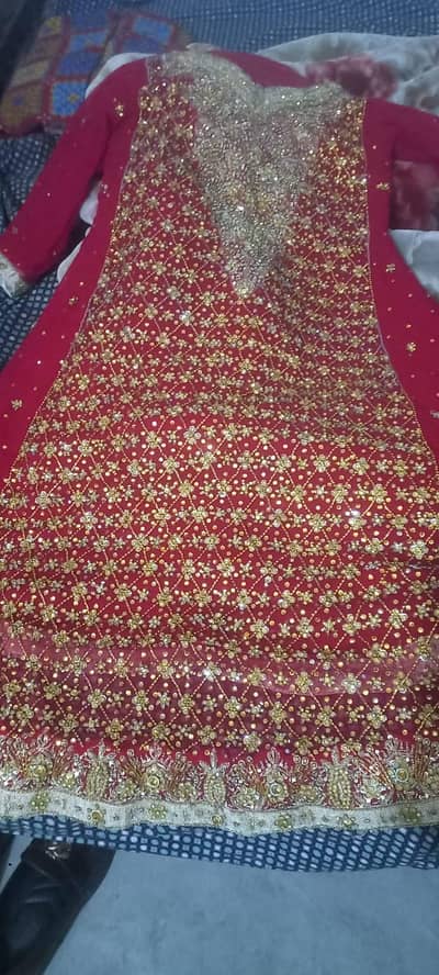 Bridal lehenga for sale, one-time use, silver sale
