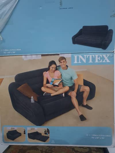 Intex Air Mattress sofa cum bed
