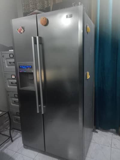 Haier double door fridge