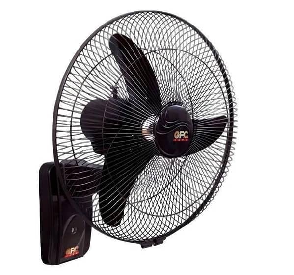 GFC Deluxe 18"  Bracket Fan – Copper Winding