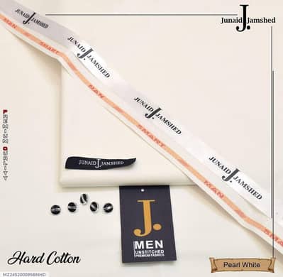 Man's cotton unstitched plain suit Cash on delivery