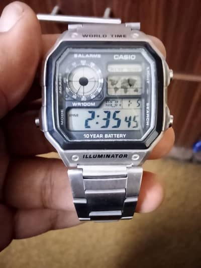 Casio AE-1200WH World Time (Royale) - Original