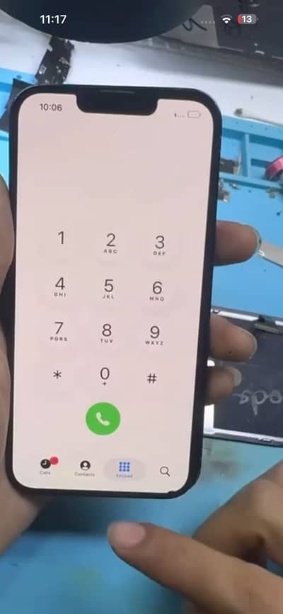 All iphone doted shaded panel available