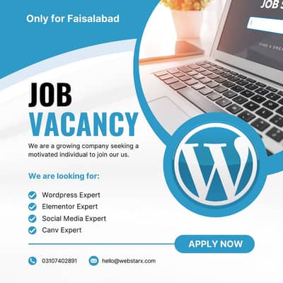 Wordpress Web Developer Job