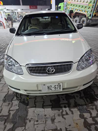 Toyota corolla xli convert gli 2005 model