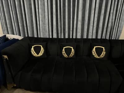 Slightly Used L-Shape Sofa for Sale – Excellent Condition