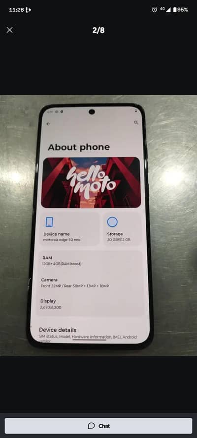 Motorola edge 50 Neo 12+12 /512 GB