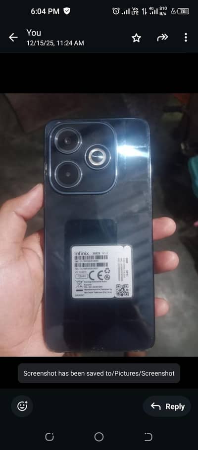 Infinix Hot 40i 8/128