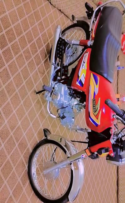 united unregistered open ocher motercycl for sale