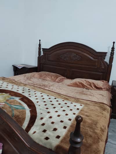 Bed Set Wooden