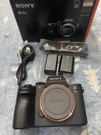 Sony a7iii / a7 3 / a7 lll body 3k shutter count O3l7.4OO47O7