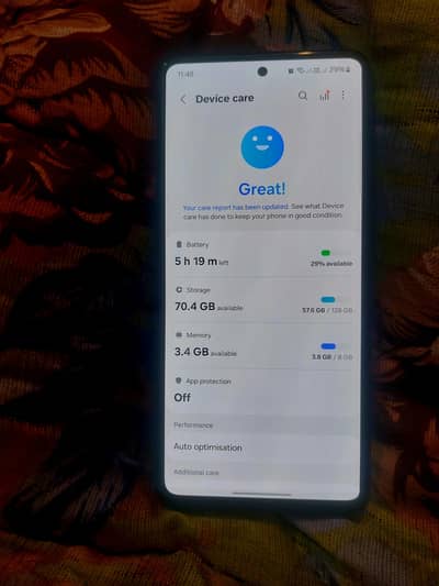 Samsung a52s 8GB 128GB. Neat And Clean.  Official PTA. Dual Sim 5G