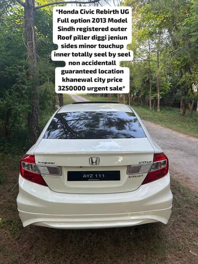 Honda Civic Rebirth full option