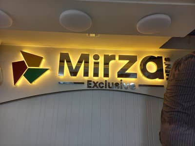 House name plate/Office, stainless steel name plate/3d sign boards