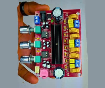 TPA3116D2 – 2.1 Channel Power Amplifier Board (3 Volume Controls)