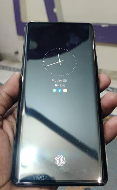Infinix Zero 40 black color Just Box Open 2 week use All Okay