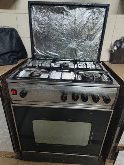 Mercury 3 stove  Cooking range with gas oven.