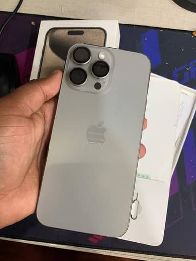 15 Pro Max PTA APPROVED 256 gb