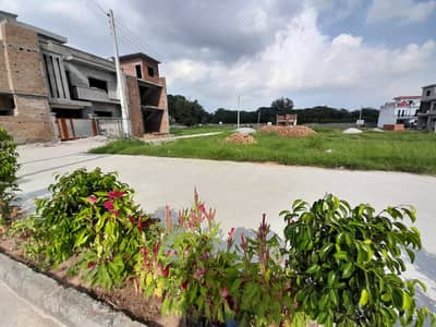 10 Marla plot for sale opposite Askari 14 caltex road rawalpindi