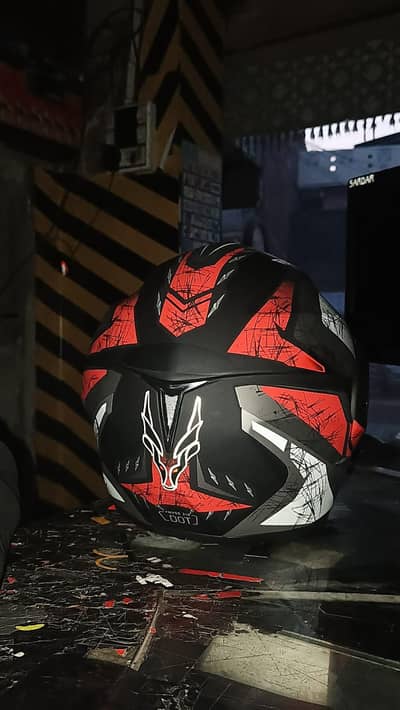 New Helmet Hy Bilkul use nhi hua