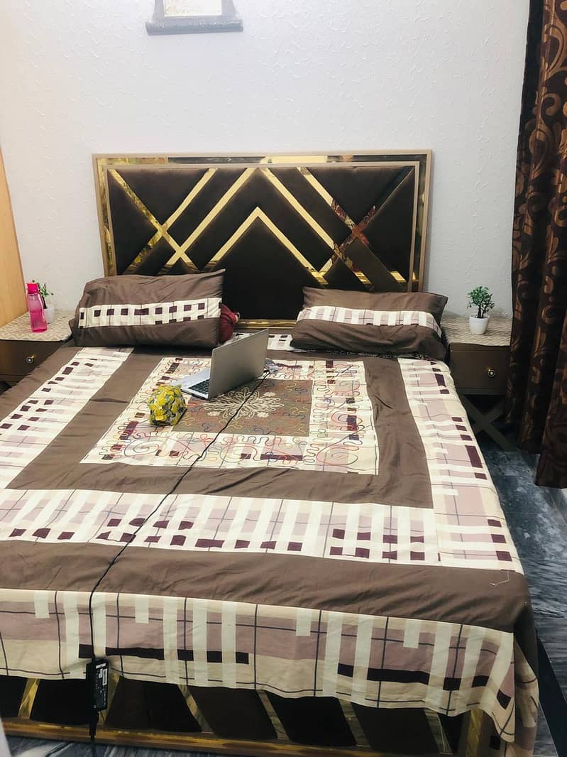 double bed with dressing 1