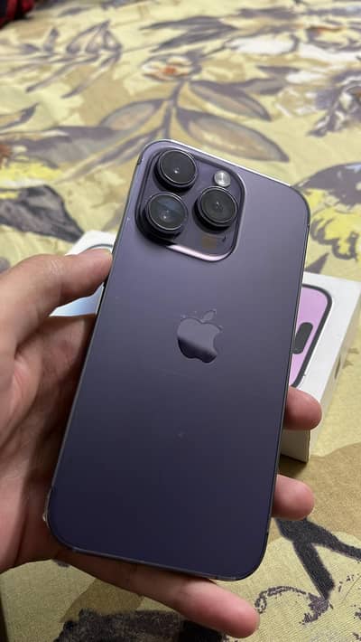 iPhone 14 pro Deep purple factory unlock