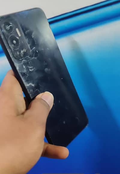 Infinix hot 12 6GB 128GB  glas break penal me nishan