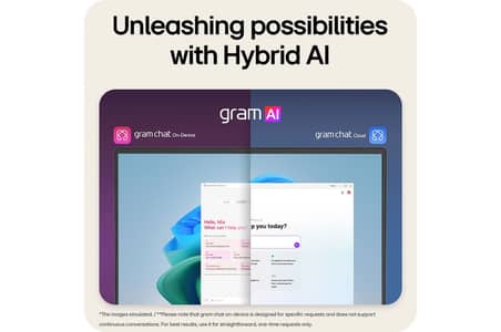 17" LG gram Al, Copilot+ PC