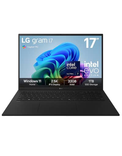 17" LG gram Al, Copilot+ PC Laptop