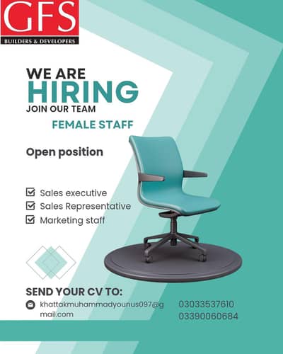 Required Female Staff