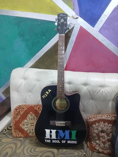 Guitar Semi Electric Jumbo