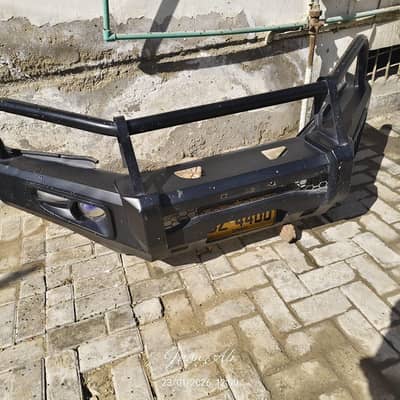 revo bumper and back seats