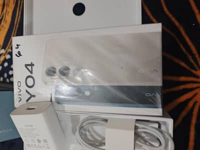 open box all ok vivo y04 green color