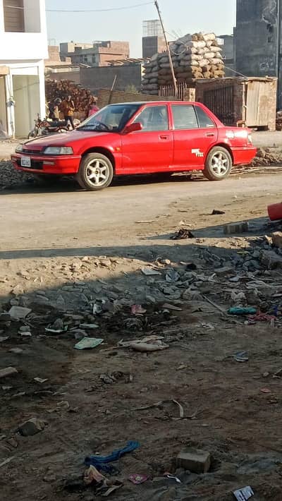 civic red colour all ok koi kam ni hony wala contact 03014461210